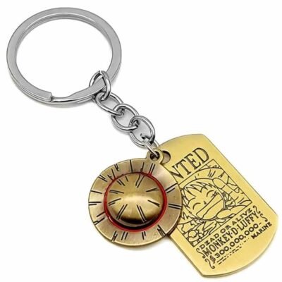One Piece Wanted Keychain