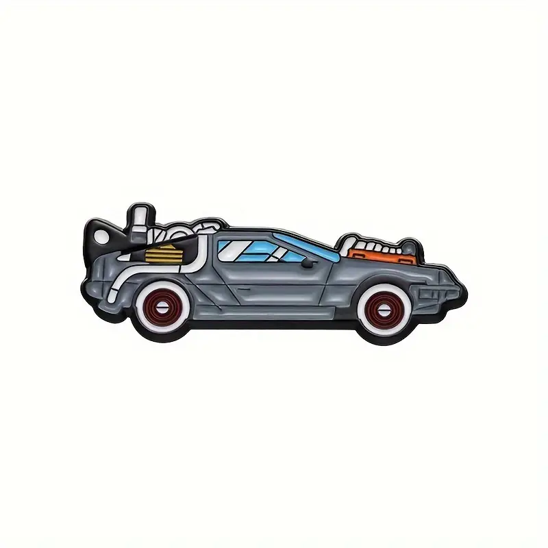 Back To The Future Car Pin