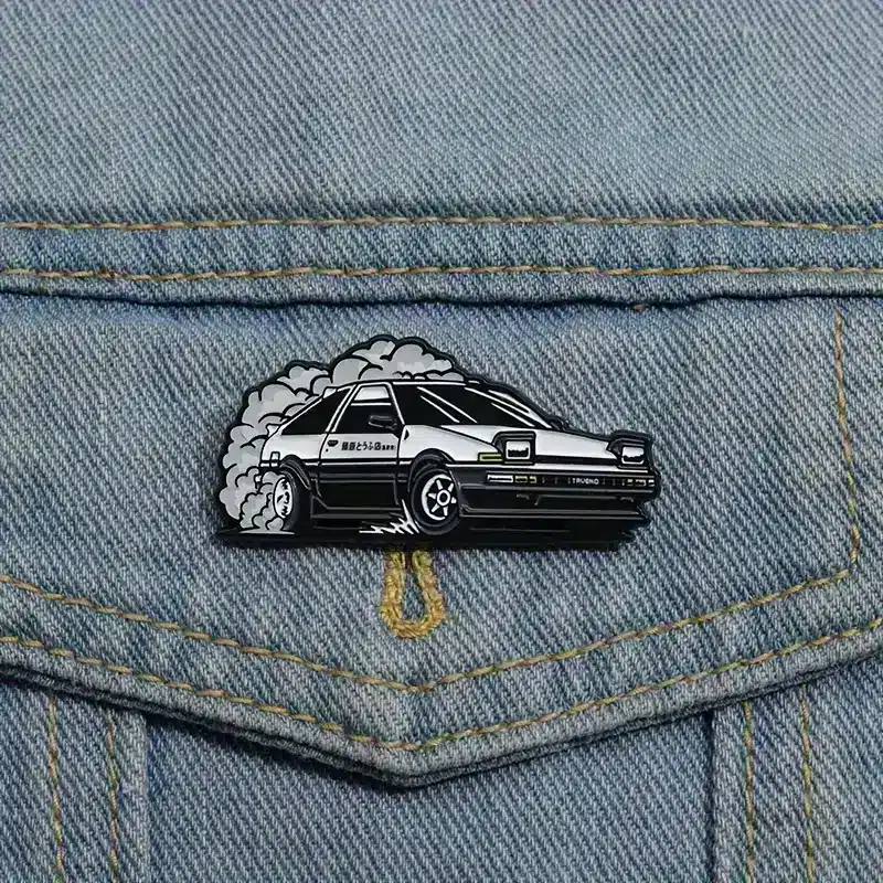 Japanese Super Car Pin