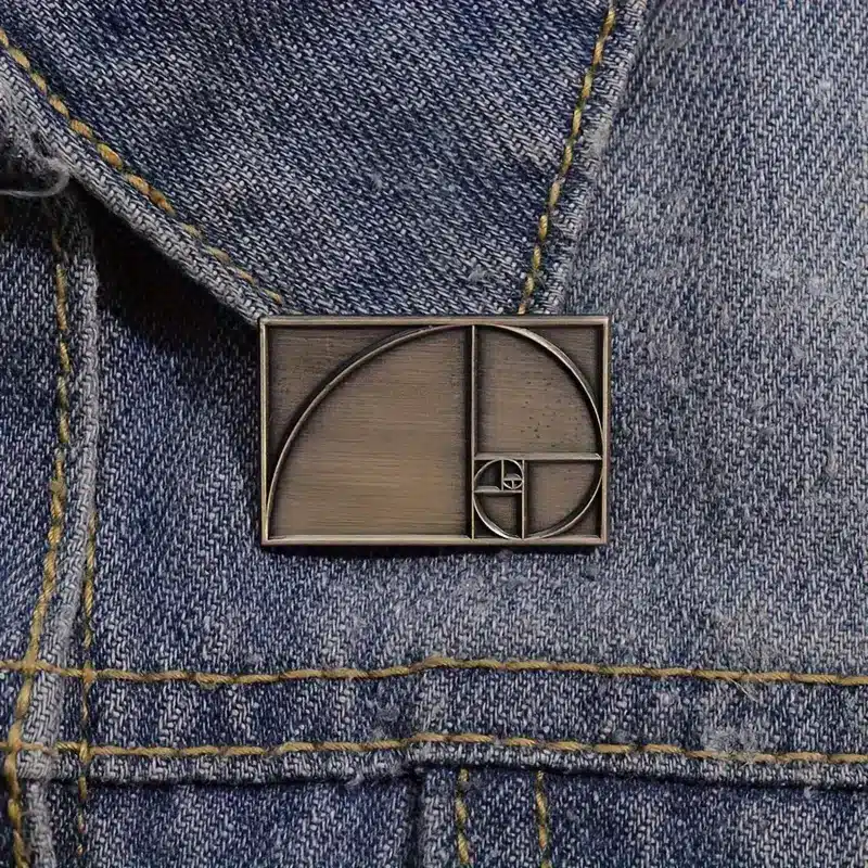 Golden Ratio Pin