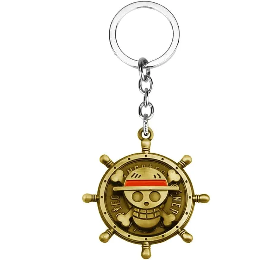 One Piece Keychain Skull